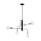 Nuvo Fixture, Chandelier, 6-Lght, Incandescent, 100W, 120V, A19, Medium Bse, Bulb Count: 6 60/7354 - alternate 3